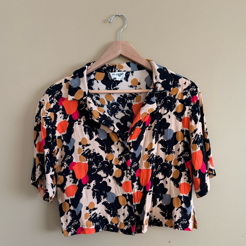 Bel Kazan Cropped Blouse